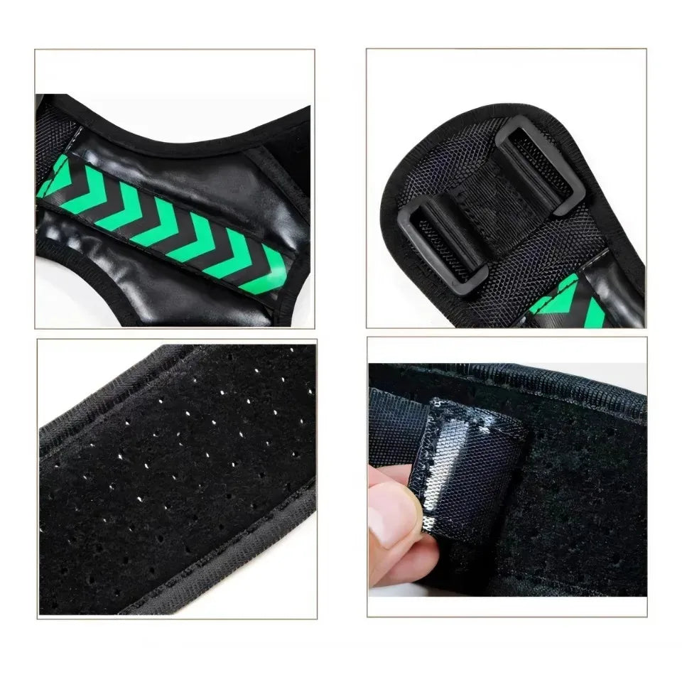 Adjustable Posture Corrector for Men & Women, Comfortable Back Support Brace – Invisible Wearable for Office, Gym, Outdoor Activ