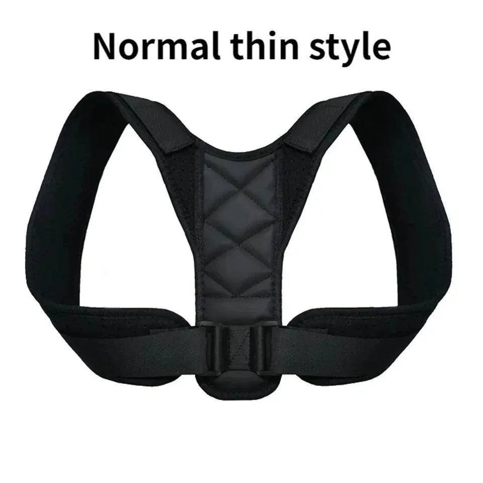 Adjustable Posture Corrector for Men & Women, Comfortable Back Support Brace – Invisible Wearable for Office, Gym, Outdoor Activ